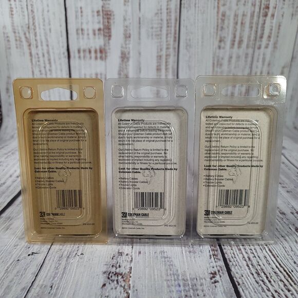 Coleman Cable‎ Rv Power Supply Replacement Plg 3 Pk Brand New - Picture 5 of 5